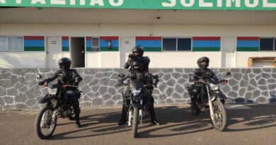 Em Tefé, Polícia Militar reativa uso de motocicletas em policiamento