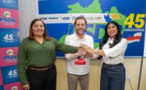 PSDB homologa candidatura à reeleição do senador Plínio Valério: “Meu compromisso continua sendo servir ao Amazonas”