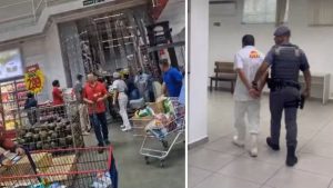 Açougueiro é preso suspeito de esfaquear três colegas de trabalho em supermercado