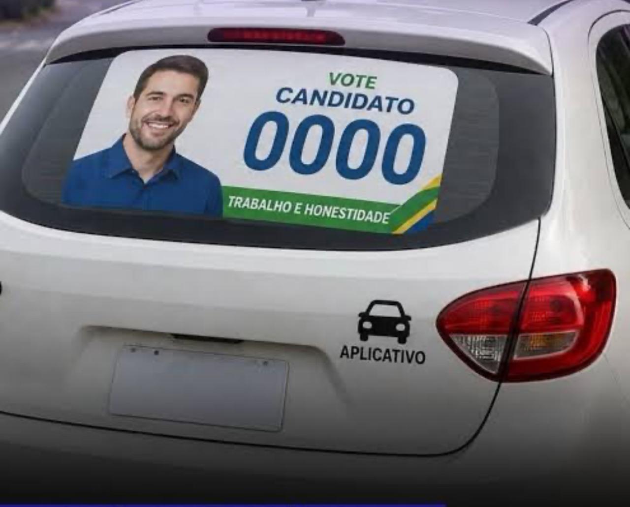 TRE-AM alerta sobre proibição de propaganda eleitoral em carros de aplicativo