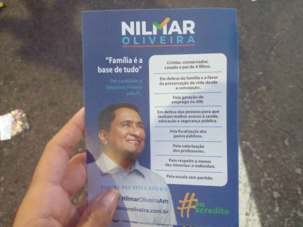 Alvo da PF, Nilmar Oliveira foi candidato a deputado federal pelo PL em 2022; investigação mira movimentações ligadas à campanha
