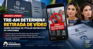TRE-AM determina retirada de vídeo sobre entrega de títulos definitivos no Amazonas