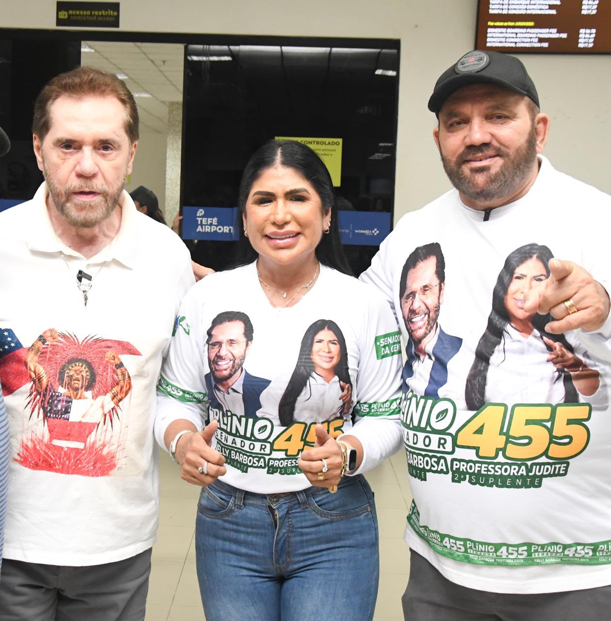 Kelly Barbosa demonstra força política em Tefé e celebra votação expressiva de 29.304 votos para Plínio Valério